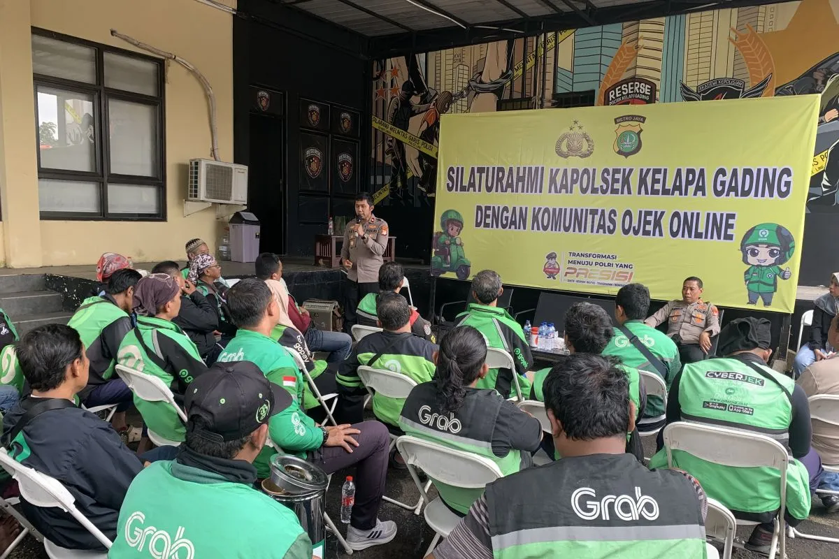 Polisi gandeng ojek online untuk keteraturan sampai hindari judi online