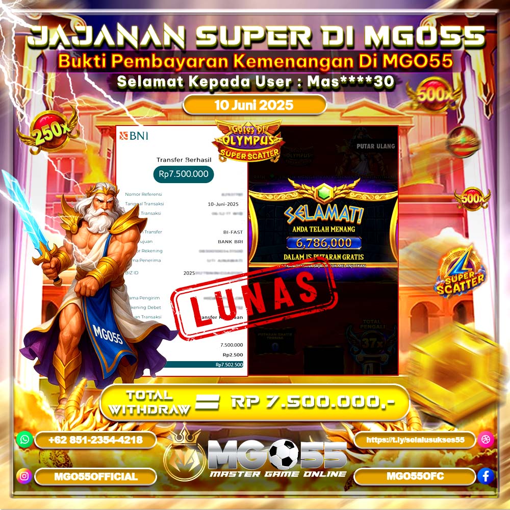 MGO55 – BUKTI JP OLYMPUS SUPER SCATTER