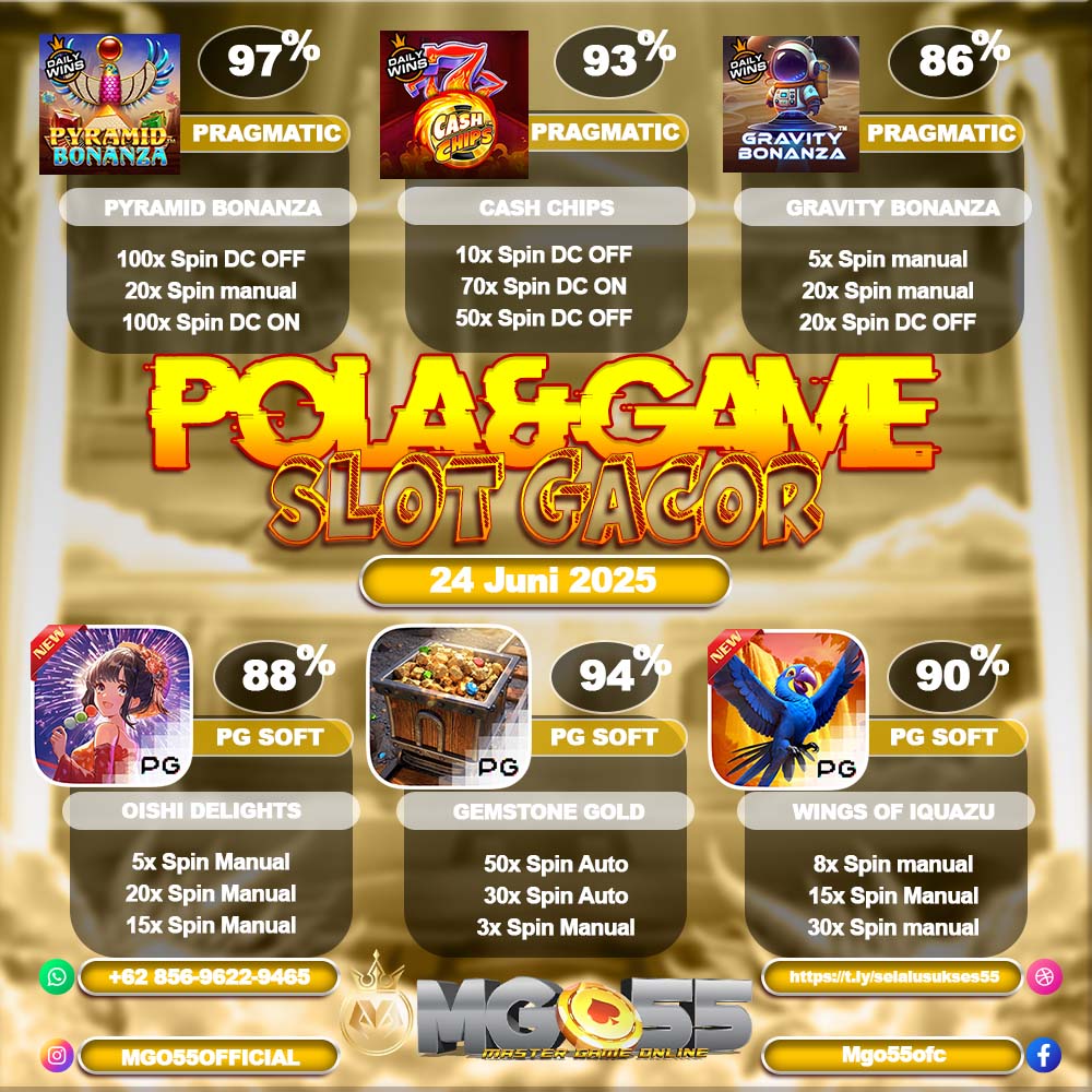 pola slot gacor hari ini 24 juni 2025
