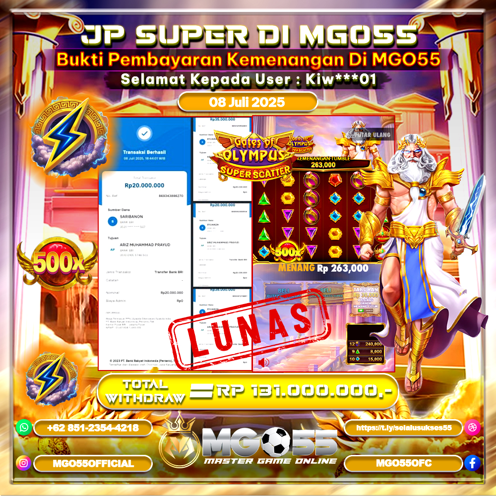 MGO55 – BUKTI JP SUPER SCATTER OLYMPUS